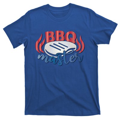 Bbq Master Grilling Gift Barbecuing Barbecue Grill 4th July Gift T-Shirt