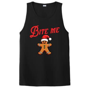 Bite Me Gingerbread Cookie PosiCharge Competitor Tank