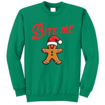 Bite Me Gingerbread Cookie Sweatshirt