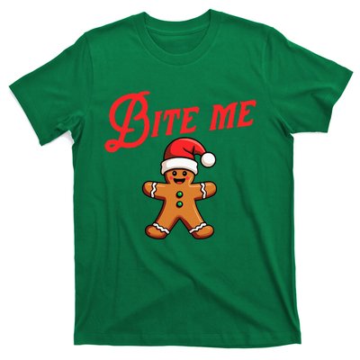 Bite Me Gingerbread Cookie T-Shirt