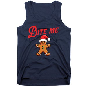 Bite Me Gingerbread Cookie Tank Top