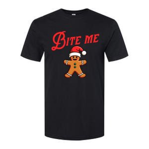 Bite Me Gingerbread Cookie Softstyle CVC T-Shirt