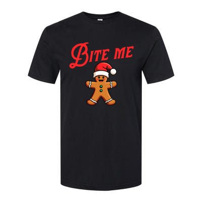 Bite Me Gingerbread Cookie Softstyle CVC T-Shirt