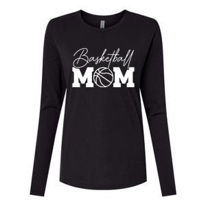 Basketball Mom Gift Womens Cotton Relaxed Long Sleeve T-Shirt