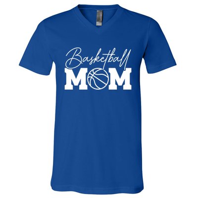 Basketball Mom Gift V-Neck T-Shirt