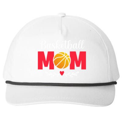 Basketball Mom Gift Snapback Five-Panel Rope Hat