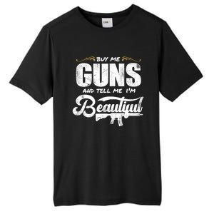 Buy Me Gun And Tell Me IM Beautiful Tall Fusion ChromaSoft Performance T-Shirt