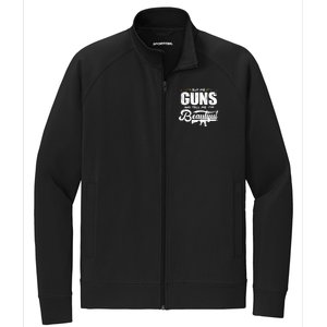 Buy Me Gun And Tell Me IM Beautiful Stretch Full-Zip Cadet Jacket