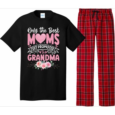 Best Moms Get Promoted To Grandma MotherS Day Pajama Set