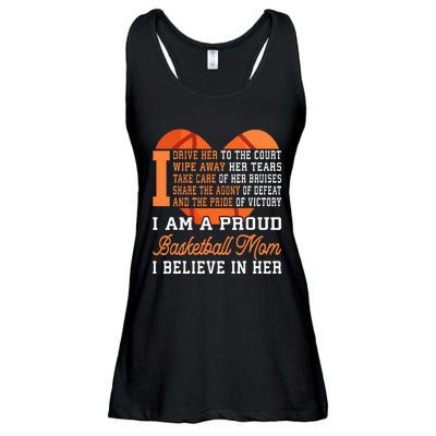 Basketball Mom Game Day Outfit Mothers Day Gift Ladies Essential Flowy Tank