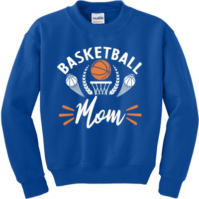 Basketball Mom Gift Kids Sweatshirt