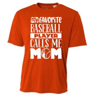 Baseball Mom Great Gift Baseball Lover Cool Gift Cooling Performance Crew T-Shirt