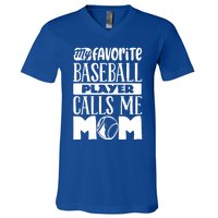 Baseball Mom Great Gift Baseball Lover Cool Gift V-Neck T-Shirt