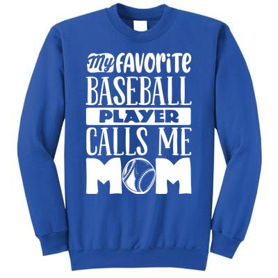 Baseball Mom Great Gift Baseball Lover Cool Gift Tall Sweatshirt