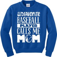 Baseball Mom Great Gift Baseball Lover Cool Gift Kids Sweatshirt