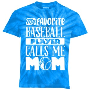 Baseball Mom Great Gift Baseball Lover Cool Gift Kids Tie-Dye T-Shirt