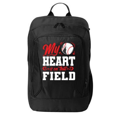 Baseball Mom Gift Baseball Lover Gift City Backpack