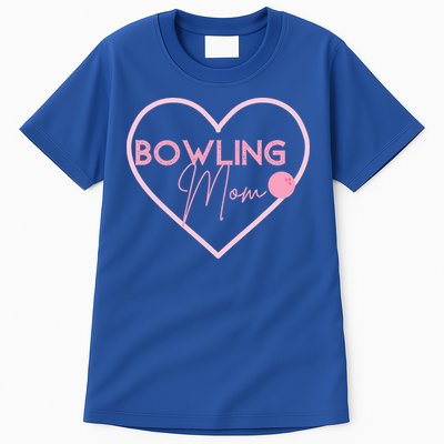 Bowling Mom Gift Cute Bowling GIfts Pink Bowling Ball Tall T-Shirt