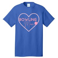 Bowling Mom Gift Cute Bowling GIfts Pink Bowling Ball Tall T-Shirt