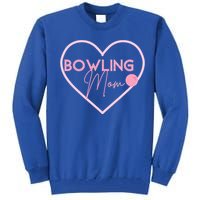 Bowling Mom Gift Cute Bowling GIfts Pink Bowling Ball Tall Sweatshirt