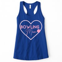 Bowling Mom Gift Cute Bowling GIfts Pink Bowling Ball Womens Tank Top
