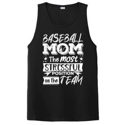 Baseball Mom Gift Baseball Lover Gift PosiCharge Competitor Tank