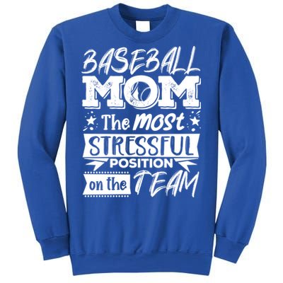 Baseball Mom Gift Baseball Lover Gift Sweatshirt