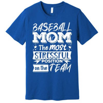 Baseball Mom Gift Baseball Lover Gift Premium T-Shirt