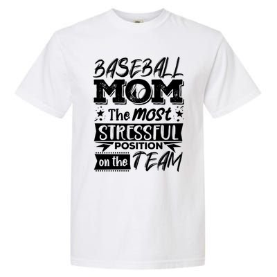 Baseball Mom Gift Baseball Lover Gift Garment-Dyed Heavyweight T-Shirt