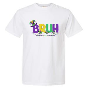 Bruh Mardi Gras Teens Mardi Gras Garment-Dyed Heavyweight T-Shirt