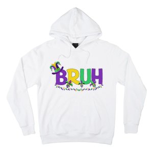 Bruh Mardi Gras Teens Mardi Gras Hoodie