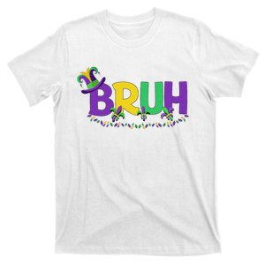 Bruh Mardi Gras Teens Mardi Gras T-Shirt