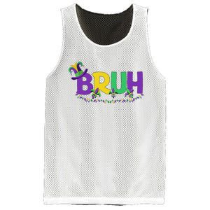 Bruh Mardi Gras Teens Mardi Gras Mesh Reversible Basketball Jersey Tank