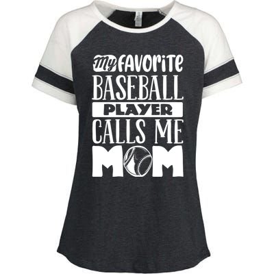 Baseball Mom Gift Baseball Lover Gift Enza Ladies Jersey Colorblock Tee