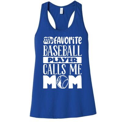 Baseball Mom Gift Baseball Lover Gift Women's Racerback Tank