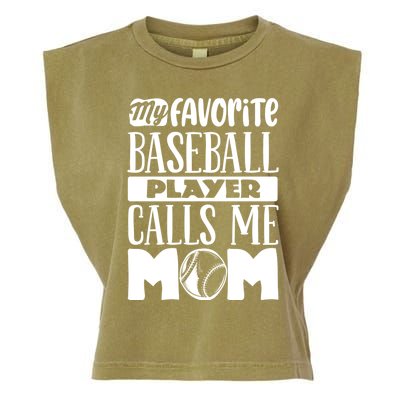 Baseball Mom Gift Baseball Lover Gift Garment-Dyed Women's Muscle Tee