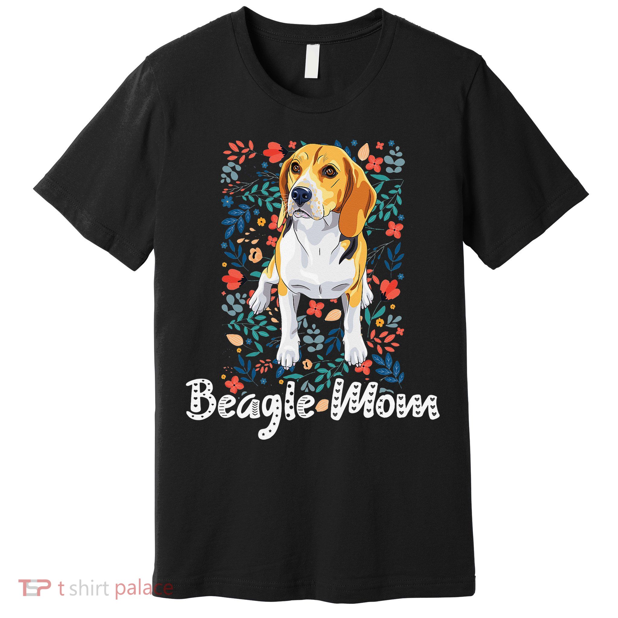 Beagle Mom Gifts for Dog Lovers & Beagle Mama Premium T-Shirt