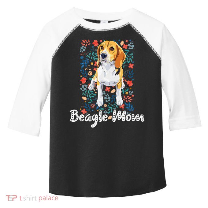 Beagle Mom Gifts for Dog Lovers & Beagle Mama Toddler Fine Jersey T-Shirt