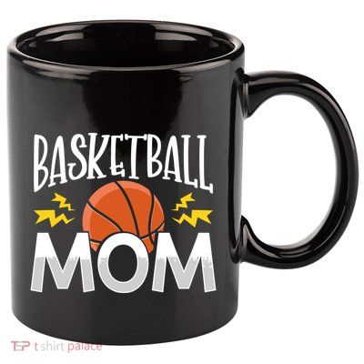 Basketball Mom Gift 11oz C Handle Ceramic Mug