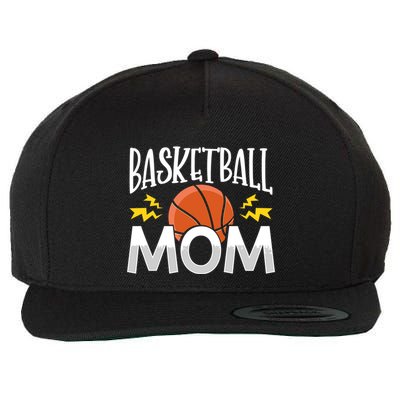 Basketball Mom Gift Wool Snapback Cap