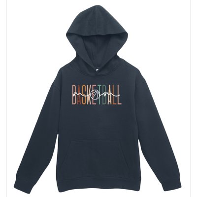 Basketball Mom Game Day Outfit Mothers Day Urban Pullover Hoodie