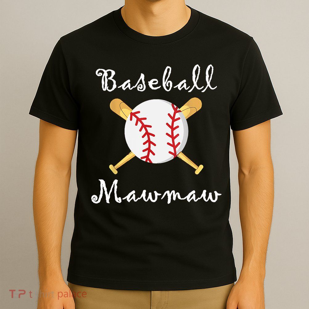 Baseball Mawmaw Grandsons Game Day Gifts To Cheer Grandma T-Shirt