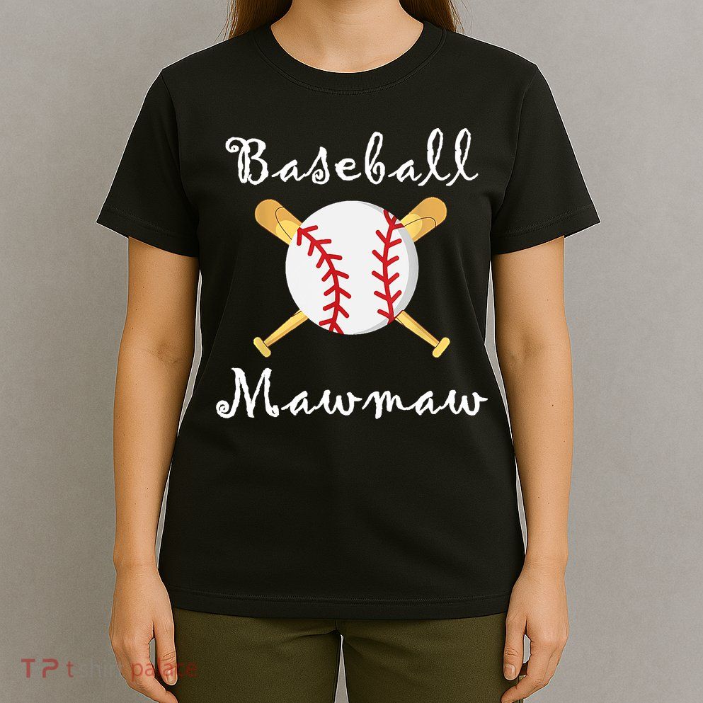 Baseball Mawmaw Grandsons Game Day Gifts To Cheer Grandma T-Shirt
