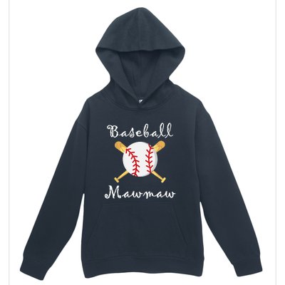 Baseball Mawmaw Grandsons Game Day Gifts To Cheer Grandma Urban Pullover Hoodie