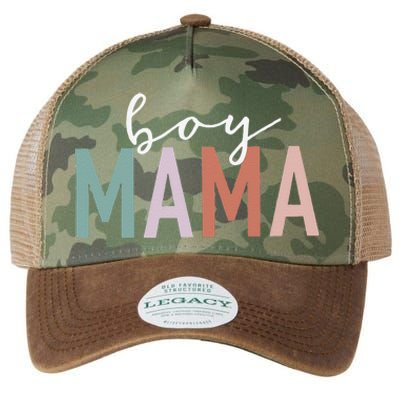 Boy Mama Gifts For Mother Mom Of Boy Leopard Print Legacy Tie Dye Trucker Hat