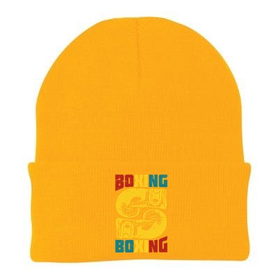 Boxing Meaningful Gift Knit Cap Winter Beanie