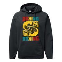 Boxing Meaningful Gift Performance Fleece Hoodie