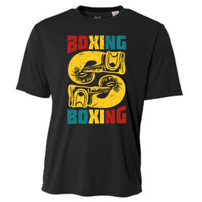 Boxing Meaningful Gift Cooling Performance Crew T-Shirt