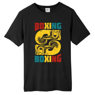 Boxing Meaningful Gift Tall Fusion ChromaSoft Performance T-Shirt