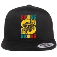 Boxing Meaningful Gift Flat Bill Trucker Hat